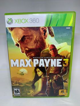 MAX PAYNE 3 XBOX 360 X360 - jeux video game-x