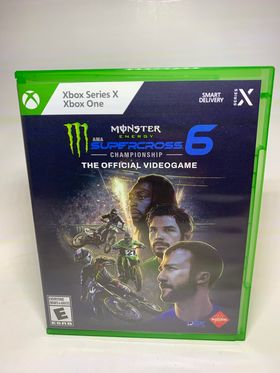 Monster Energy Supercross 6: The Official Videogame XBOX ONE ET XBOX SERIES XSERIES XONE - jeux video game-x