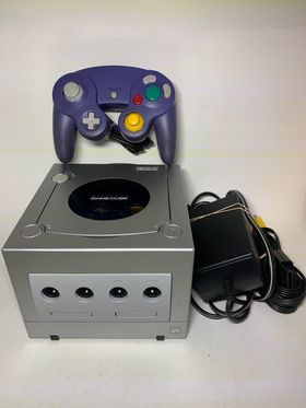 CONSOLE NINTENDO GAMECUBE NGC ARGENT SILVER DOL-101 USA - jeux video game-x