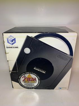 CONSOLE NINTENDO GAMECUBE NGC Noire DOL-001 Black Zelda collector BUNDLE - jeux video game-x