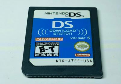DS Download Station Volume 5 NOT OR RESALE NFR NINTENDO DS - jeux video game-x