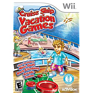 CRUISE SHIP VACATION GAMES (NINTENDO WII) - jeux video game-x