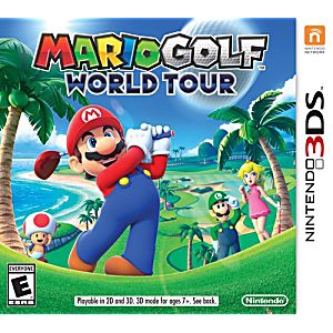 MARIO GOLF: WORLD TOUR (NINTENDO 3DS) - jeux video game-x
