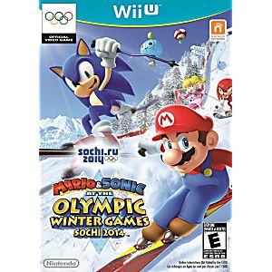 MARIO & SONIC AT THE SOCHI 2014 OLYMPIC GAMES (NINTENDO WIIU) - jeux video game-x