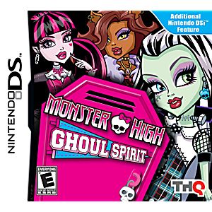 MONSTER HIGH: GHOULS SPIRIT (NINTENDO DS) - jeux video game-x