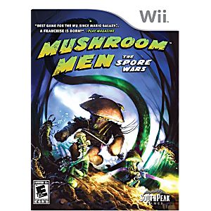 MUSHROOM MEN THE SPORE WARS (NINTENDO WII) - jeux video game-x