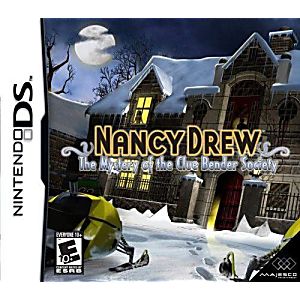NANCY DREW THE MYSTERY OF THE CLUE BENDER SOCIETY (NINTENDO DS) - jeux video game-x
