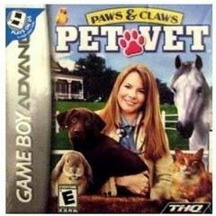 PAWS AND CLAWS PET VET (GAME BOY ADVANCE GBA) - jeux video game-x