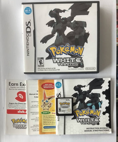 POKEMON WHITE (NINTENDO DS) - jeux video game-x