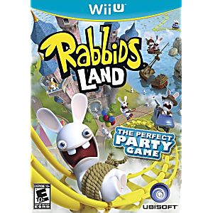 RABBIDS LAND  (NINTENDO WIIU) - jeux video game-x