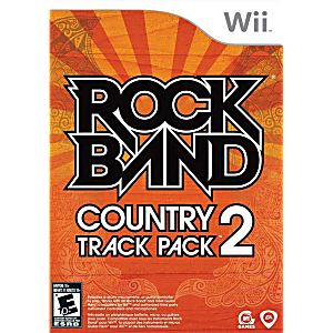 ROCK BAND TRACK PACK: COUNTRY 2 (NINTENDO WII) - jeux video game-x