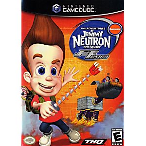 THE ADVENTURES OF JIMMY NEUTRON: BOY GENIUS - JET FUSION (NINTENDO GAMECUBE NGC) - jeux video game-x