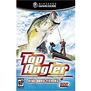 TOP ANGLER REAL BASS FISHING (NINTENDO GAMECUBE NGC) - jeux video game-x