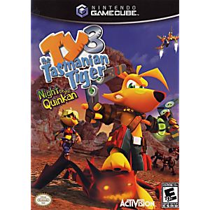 TY THE TASMANIAN TIGER 3: NIGHT OF THE QUINKAN (NINTENDO GAMECUBE NGC) - jeux video game-x
