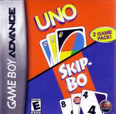 UNO AND SKIP-BO (GAME BOY ADVANCE GBA) - jeux video game-x