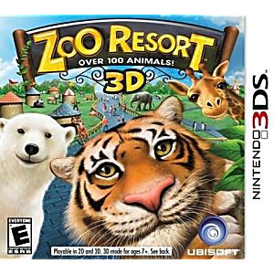 ZOO RESORT 3D (NINTENDO 3DS) - jeux video game-x