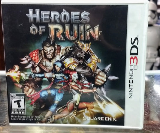 HEROES OF RUIN NINTENDO 3DS - jeux video game-x