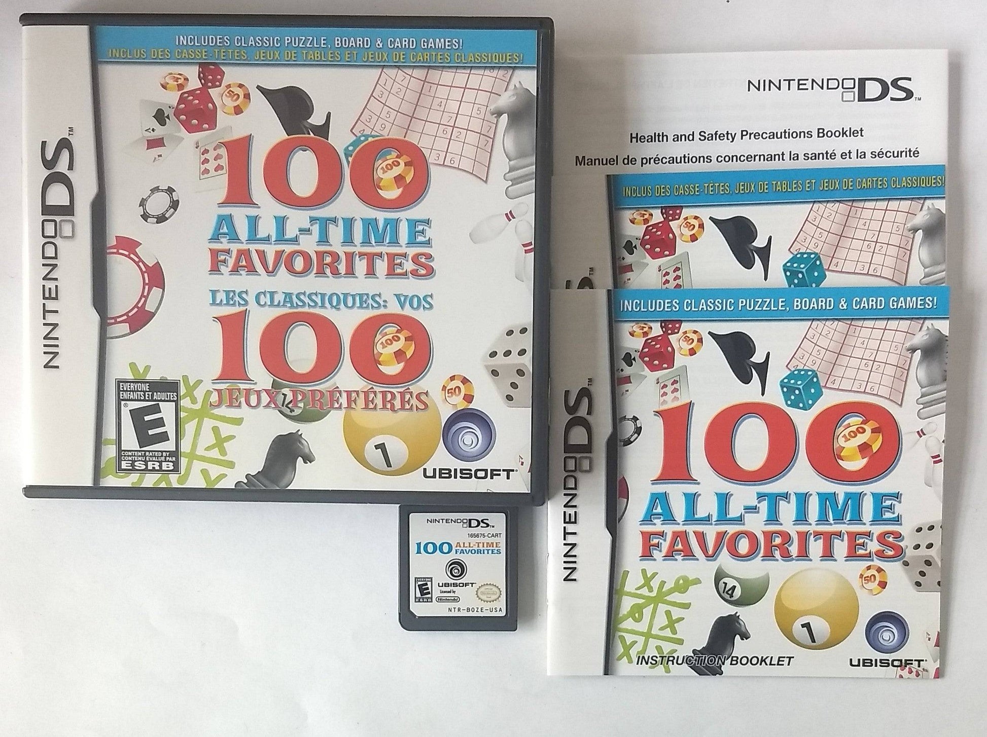 100 ALL-TIME FAVORITES (NINTENDO DS) - jeux video game-x