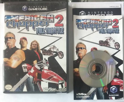 AMERICAN CHOPPER 2 FULL THROTTLE (NINTENDO GAMECUBE NGC) - jeux video game-x