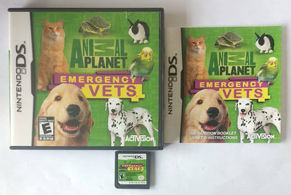 ANIMAL PLANET: EMERGENCY VETS (NINTENDO DS) - jeux video game-x