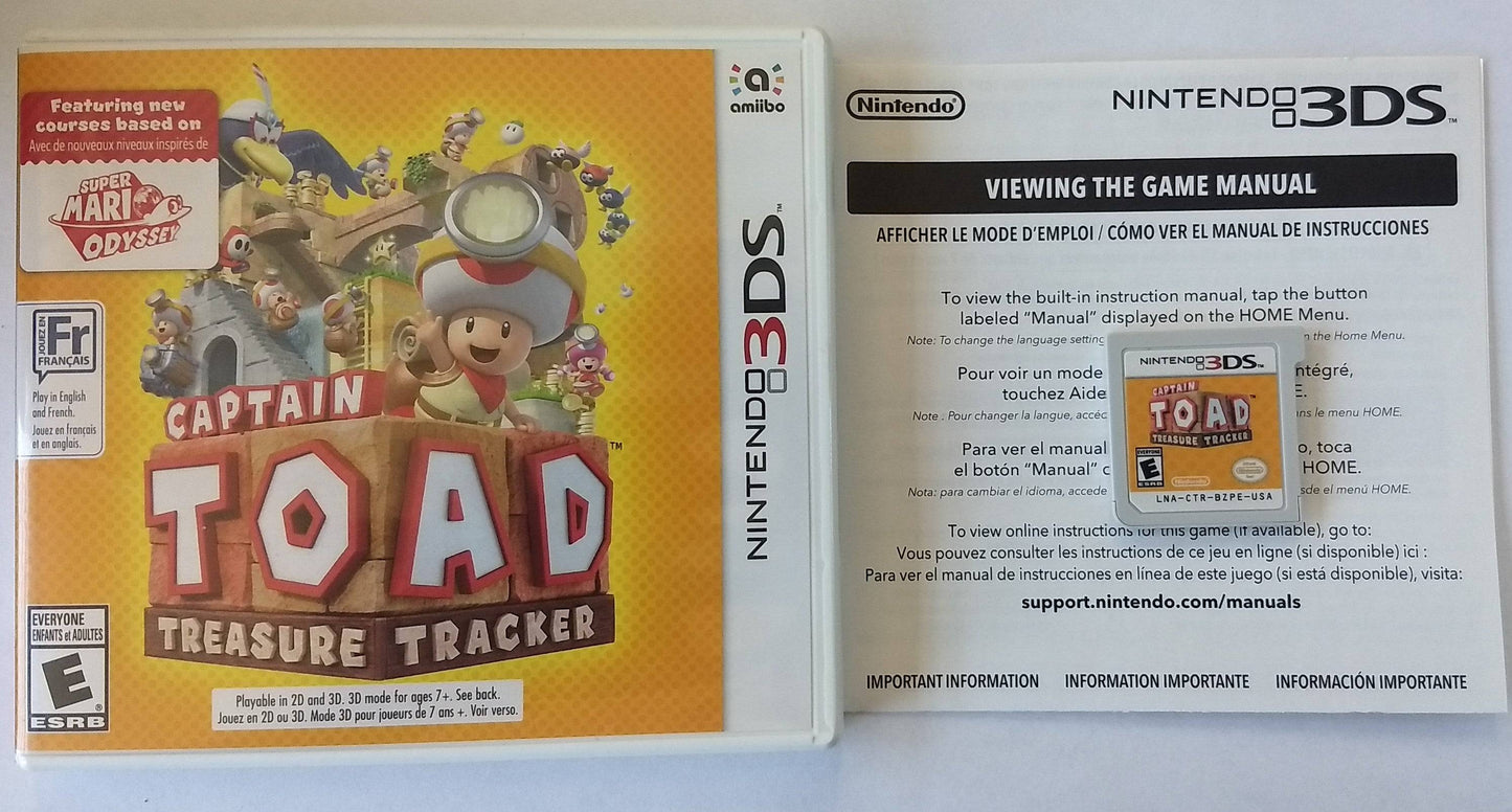 CAPTAIN TOAD: TREASURE TRACKER (NINTENDO 3DS) - jeux video game-x