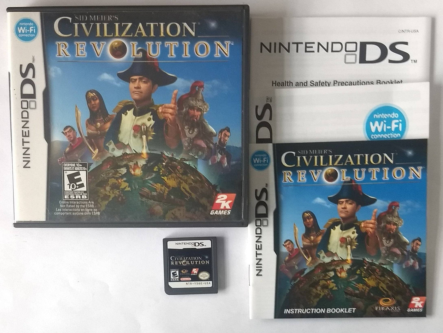 CIVILIZATION REVOLUTION NINTENDO DS - jeux video game-x