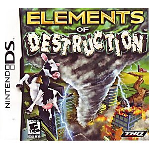 ELEMENTS OF DESTRUCTION NINTENDO DS - jeux video game-x