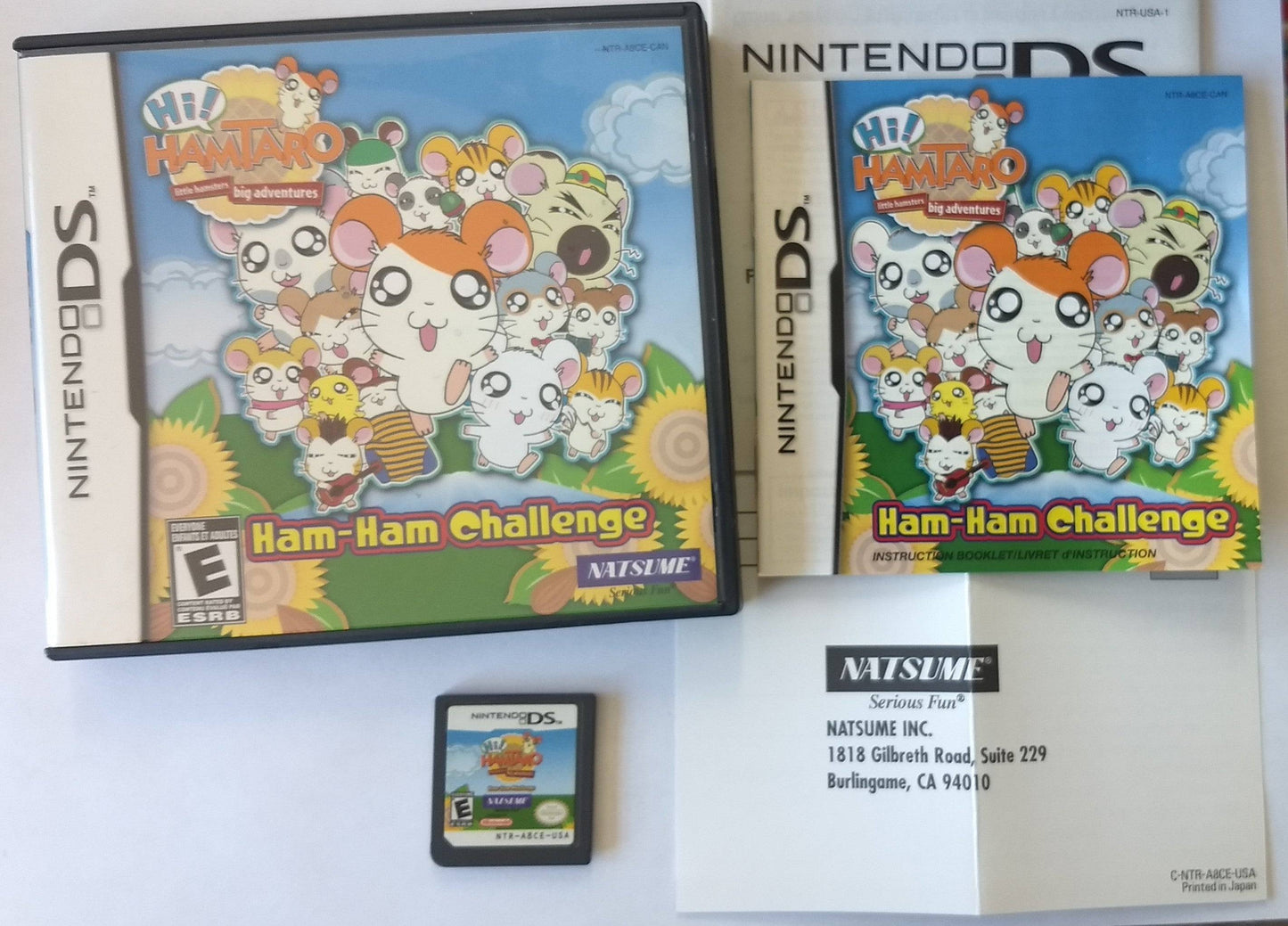 HI! HAMTARO HAM-HAM CHALLENGE (NINTENDO DS) - jeux video game-x