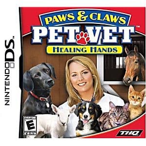 PAWS AND CLAWS PET VET HEALING HANDS (NINTENDO DS) - jeux video game-x