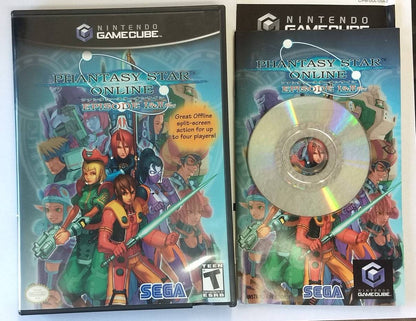 PHANTASY STAR ONLINE EPISODE I 1 & II 2 PLUS (NINTENDO GAMECUBE NGC) - jeux video game-x