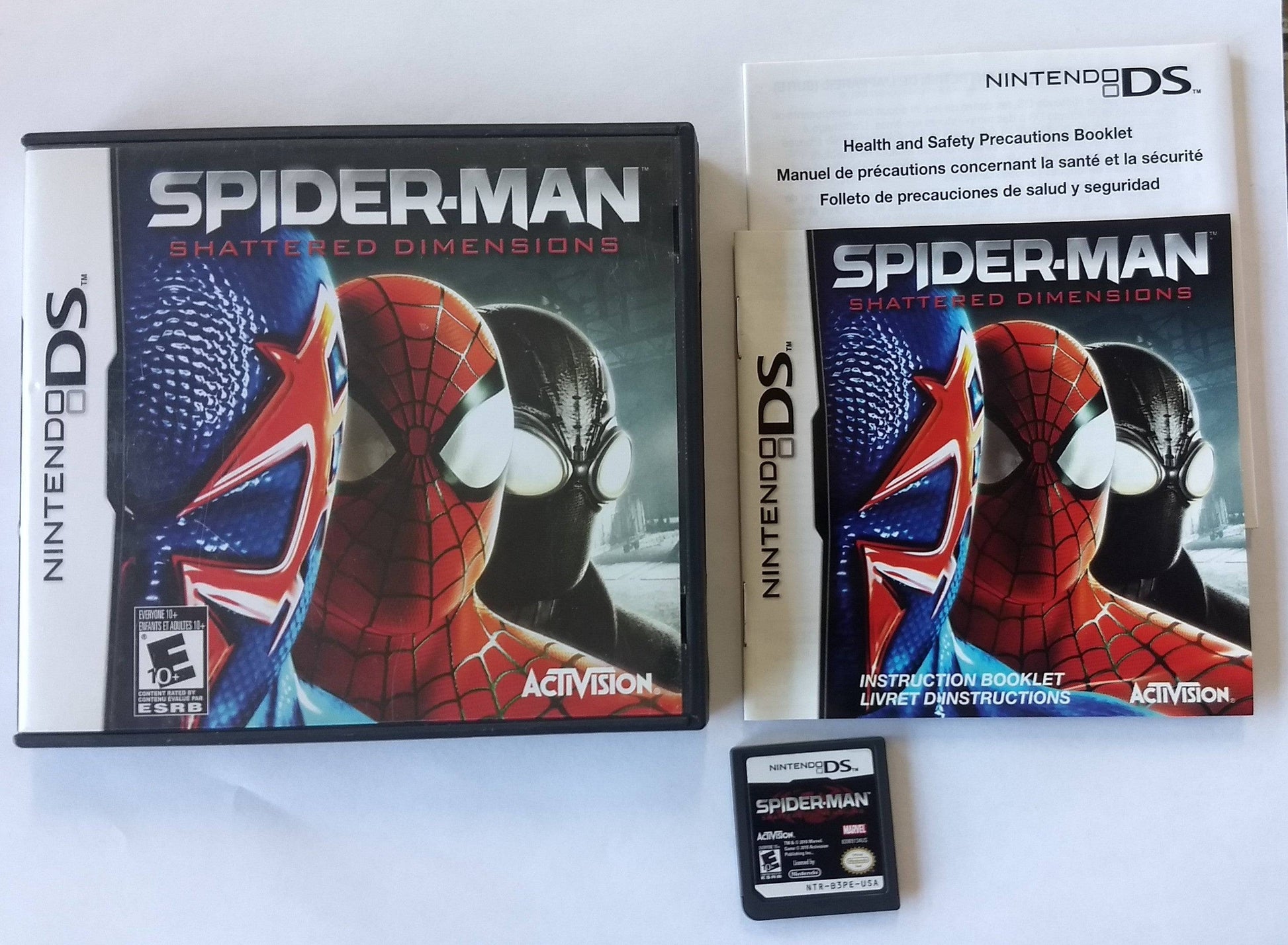 SPIDERMAN: SHATTERED DIMENSIONS (NINTENDO DS) | jeux video game-x