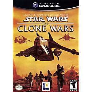 STAR WARS THE CLONE WARS (NINTENDO GAMECUBE NGC) - jeux video game-x