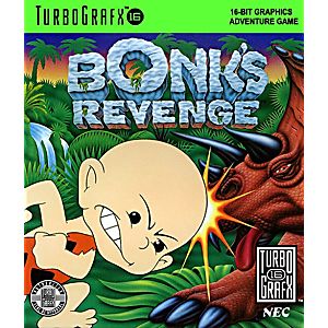 BONK'S REVENGE TURBOGRAFX16 TG16 - jeux video game-x