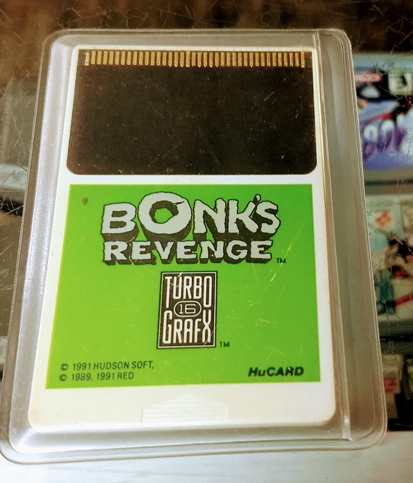 BONK'S REVENGE TURBOGRAFX16 TG16 - jeux video game-x