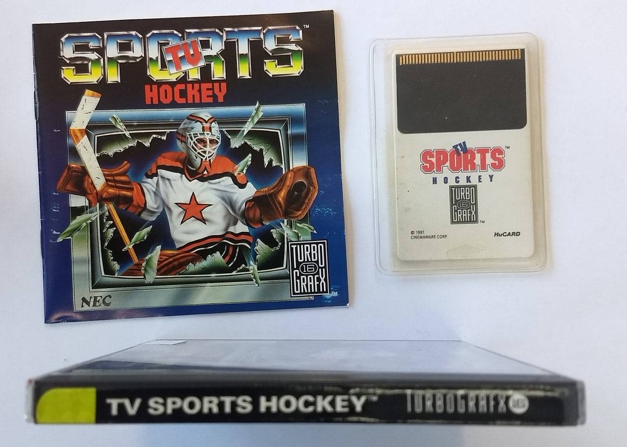 TV SPORTS HOCKEY TURBOGRAFX16 TG16 - jeux video game-x