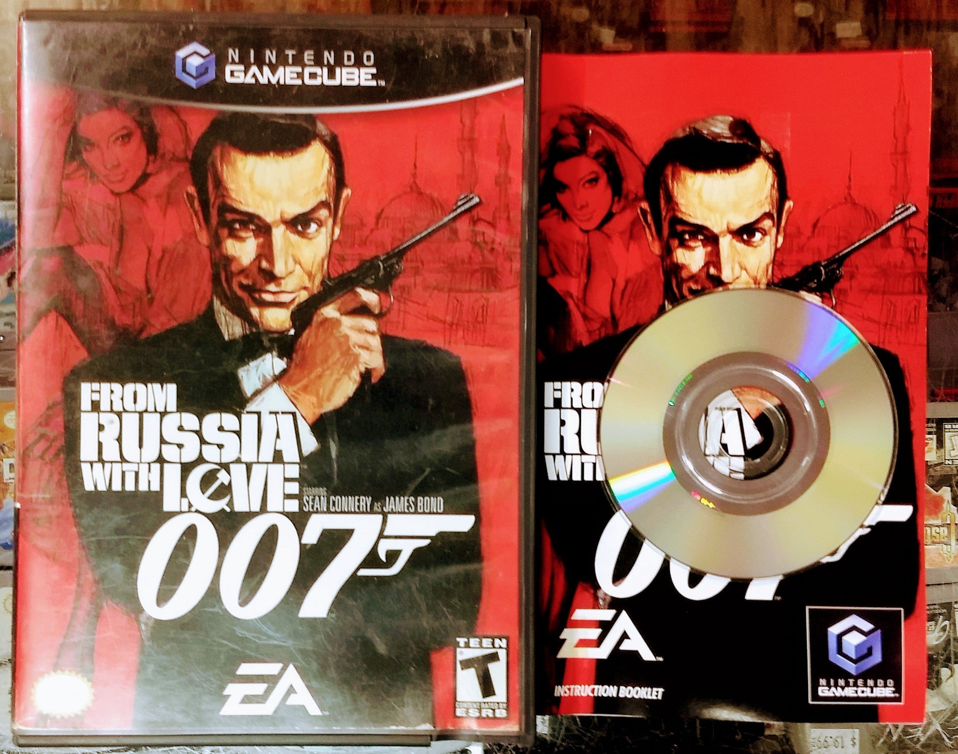 007 FROM RUSSIA WITH LOVE NINTENDO GAMECUBE NGC - jeux video game-x