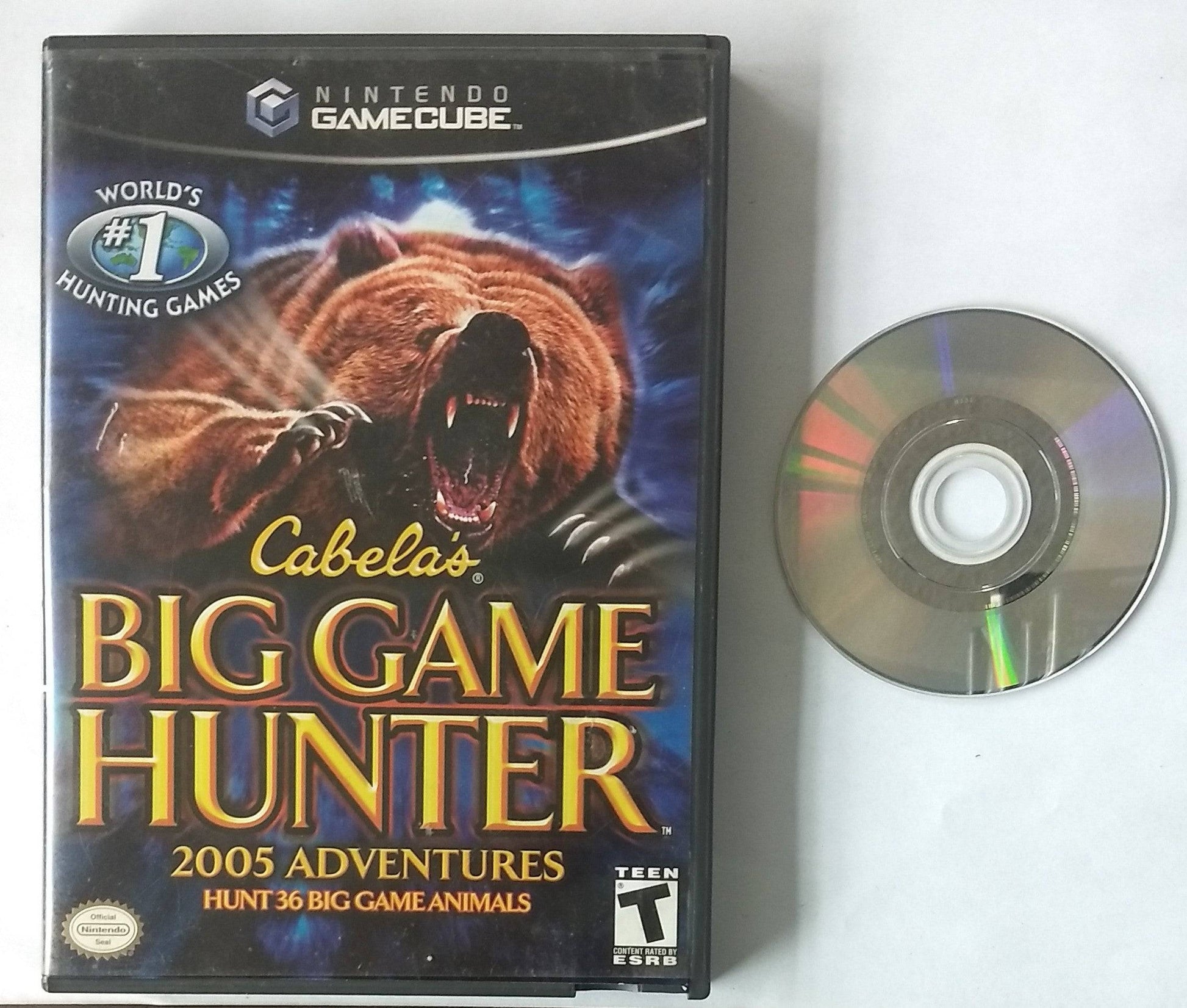 CABELA'S BIG GAME HUNTER 2005 ADVENTURES (NINTENDO GAMECUBE NGC) - jeux video game-x