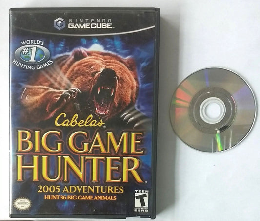 CABELA'S BIG GAME HUNTER 2005 ADVENTURES (NINTENDO GAMECUBE NGC) - jeux video game-x