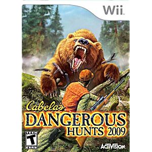 CABELA'S DANGEROUS HUNTS 2009 (NINTENDO WII) - jeux video game-x