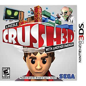 CRUSH 3D NINTENDO 3DS - jeux video game-x