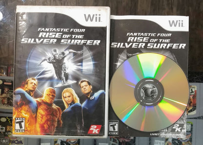 FANTASTIC FOUR RISE OF THE SILVER SURFER (NINTENDO WII) - jeux video game-x