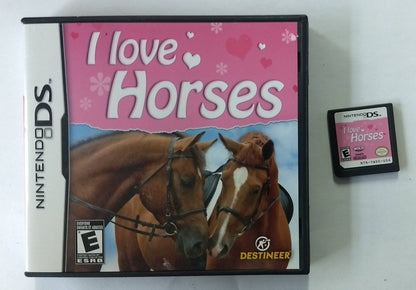 I LOVE HORSES NINTENDO DS - jeux video game-x