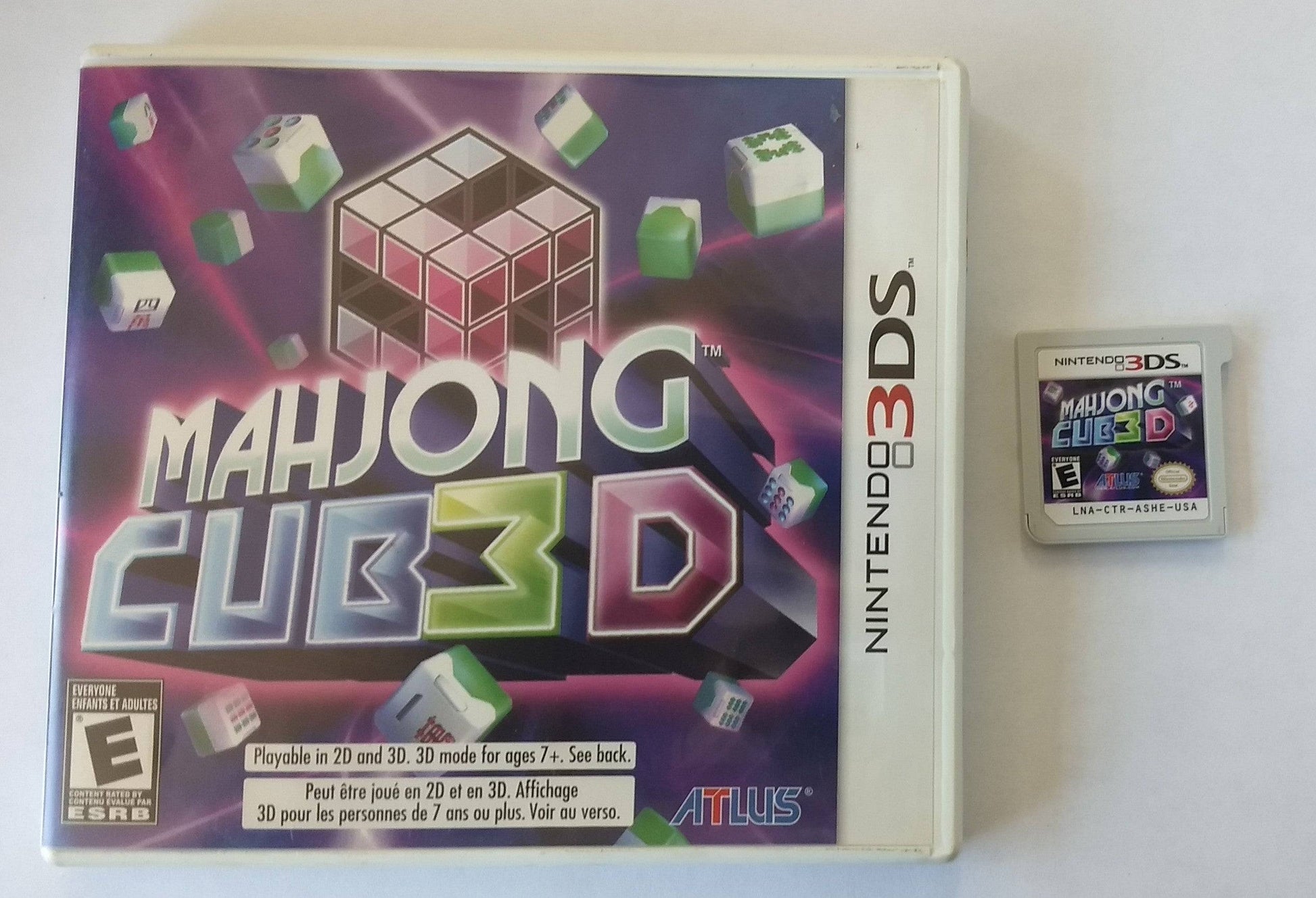MAHJONG CUB3D (NINTENDO 3DS) - jeux video game-x