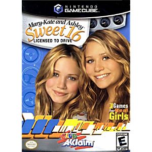 MARY-KATE AND ASHLEY: SWEET 16 - LICENSED TO DRIVE (NINTENDO GAMECUBE NGC) - jeux video game-x