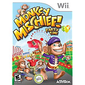 MONKEY MISCHIEF PARTY TIME NINTENDO WII - jeux video game-x