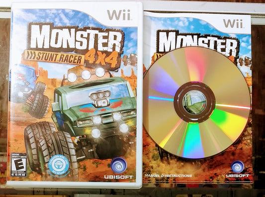 MONSTER 4X4: STUNT RACER NINTENDO WII - jeux video game-x