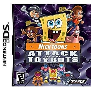 NICKTOONS ATTACK OF THE TOYBOTS NINTENDO DS - jeux video game-x