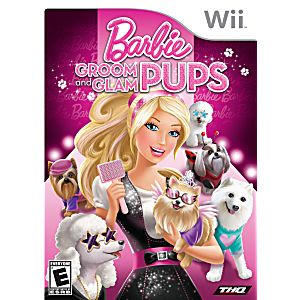 BARBIE: GROOM AND GLAM PUPS NINTENDO WII - jeux video game-x