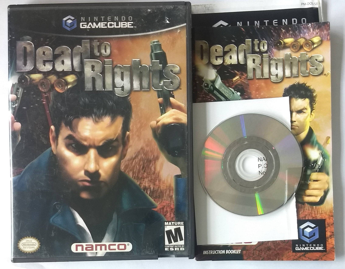DEAD TO RIGHTS (NINTENDO GAMECUBE NGC) - jeux video game-x