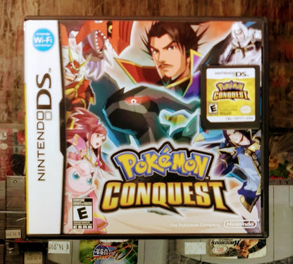 POKEMON CONQUEST (NINTENDO DS) - jeux video game-x